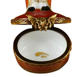 Lady Bug with Book Limoges Box by Rochard™-Limoges Box-Rochard-Top Notch Gift Shop