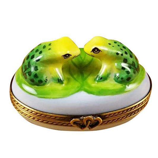 Love Frogs Limoges Box by Rochard™-Limoges Box-Rochard-Top Notch Gift Shop