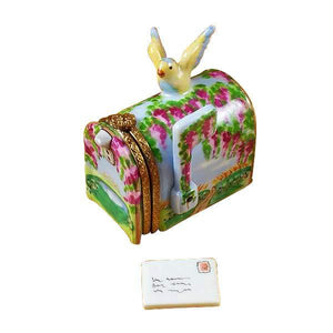 MailBox by Rochard™ Wisteria Yellow Bird Limoges Box by Rochard™-Limoges Box-Rochard-Top Notch Gift Shop