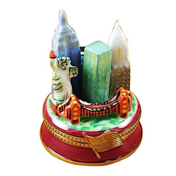 New York By Night Limoges Box by Rochard™-Limoges Box-Rochard-Top Notch Gift Shop