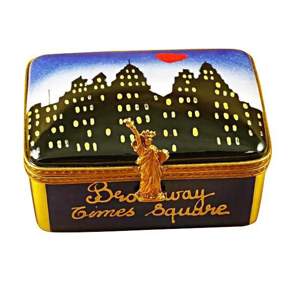 New York Skyline By Night Limoges Box by Rochard™-Limoges Box-Rochard-Top Notch Gift Shop