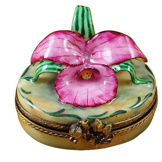 Orchid Limoges Box by Rochard™-Limoges Box-Rochard-Top Notch Gift Shop