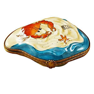 Oyster with Mermaid Limoges Box by Rochard™-Limoges Box-Rochard-Top Notch Gift Shop