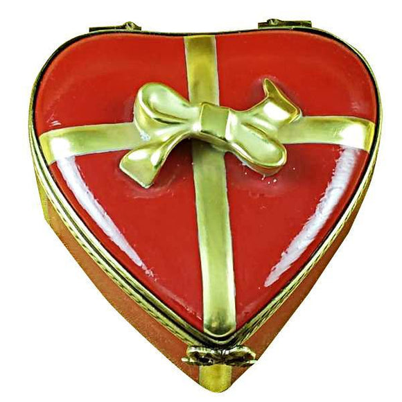 Red Heart with Chocolates Limoges Box by Rochard™-Limoges Box-Rochard-Top Notch Gift Shop