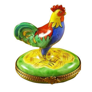 Rooster Limoges Box by Rochard™-Limoges Box-Rochard-Top Notch Gift Shop