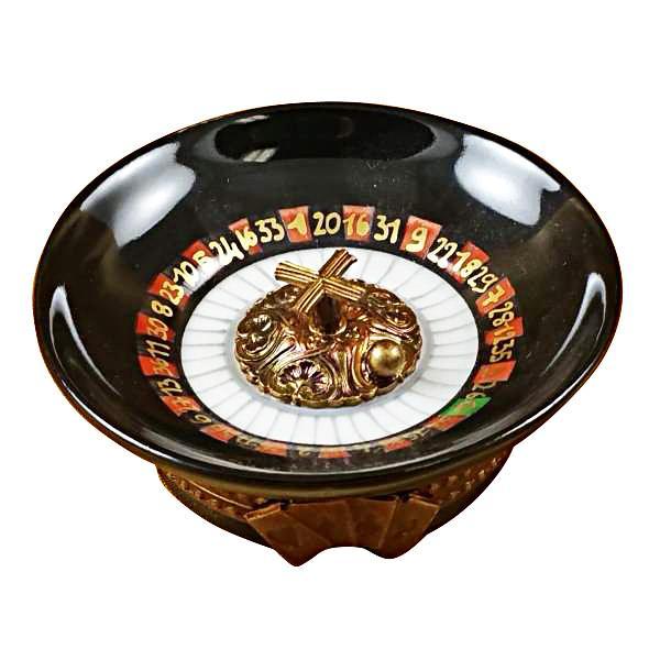 Roulette Wheel Limoges Box by Rochard™-Limoges Box-Rochard-Top Notch Gift Shop