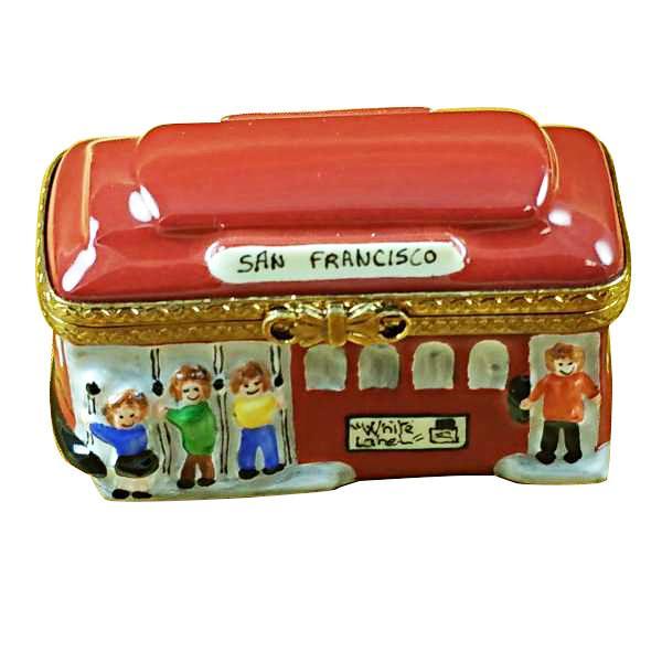 San Francisco Cable Car Limoges Box by Rochard™-Limoges Box-Rochard-Top Notch Gift Shop