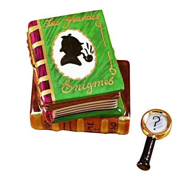 Sherlock Holmes Book Limoges Box by Rochard™-Limoges Box-Rochard-Top Notch Gift Shop