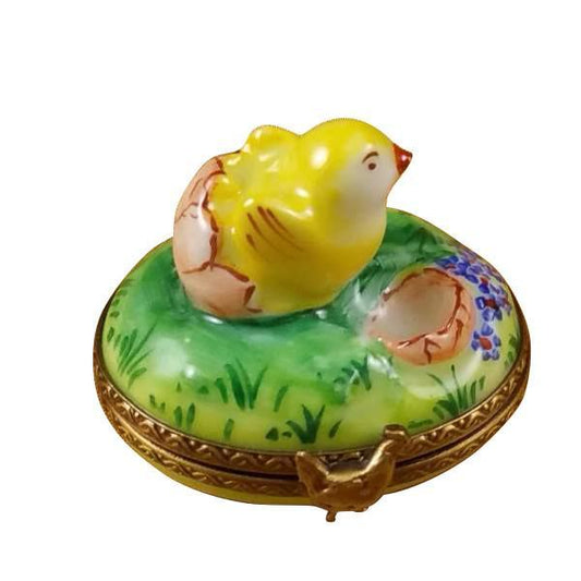 Small Chick Hatching Limoges Box by Rochard™-Limoges Box-Rochard-Top Notch Gift Shop