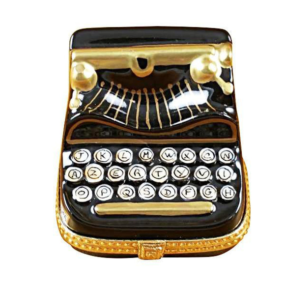 Typewriter Limoges Box by Rochard™-Limoges Box-Rochard-Top Notch Gift Shop