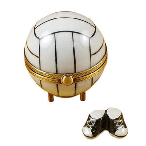 Volleyball With Removable Tennis Shoes Limoges Box by Rochard™-Limoges Box-Rochard-Top Notch Gift Shop