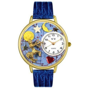 Sagittarius Watch in Gold (Large)-Watch-Whimsical Gifts-Top Notch Gift Shop