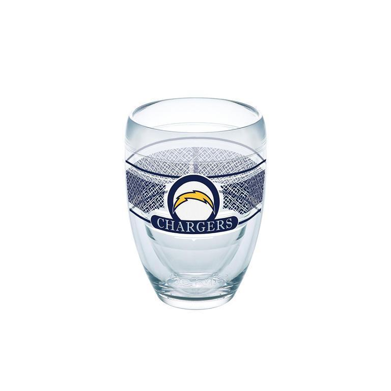 Los Angeles Chargers 9 oz. Tervis Stemless Wine Glass - (Set of 2)-Stemless Wine Glass-Tervis-Top Notch Gift Shop