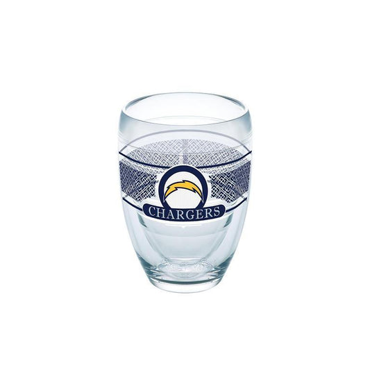 Los Angeles Chargers 9 oz. Tervis Stemless Wine Glass - (Set of 2)-Stemless Wine Glass-Tervis-Top Notch Gift Shop