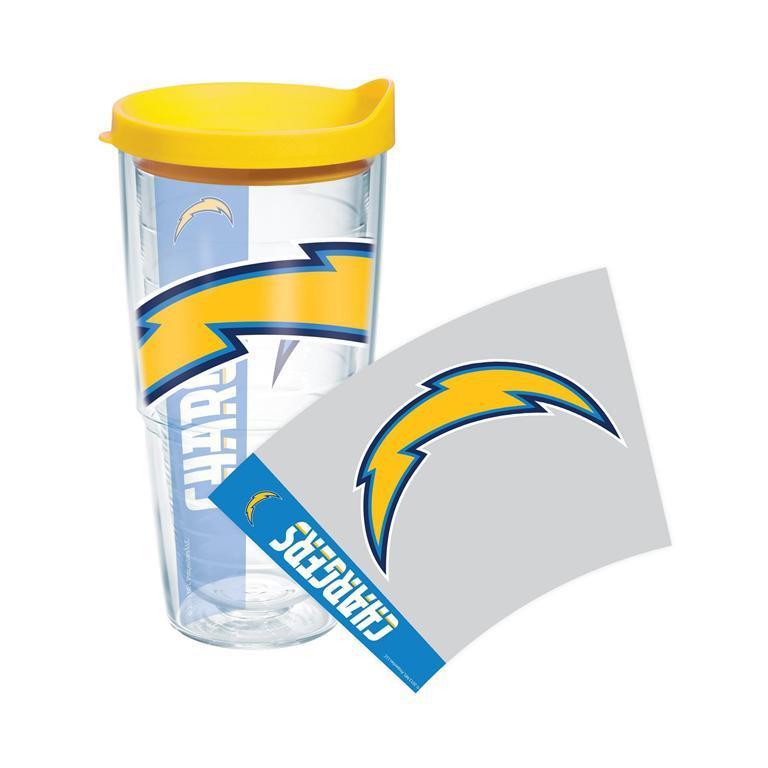 Los Angeles Chargers Colossal 24 oz. Tervis Tumbler with Lid - (Set of 2)-Tumbler-Tervis-Top Notch Gift Shop