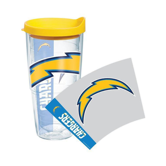 Los Angeles Chargers Colossal 24 oz. Tervis Tumbler with Lid - (Set of 2)-Tumbler-Tervis-Top Notch Gift Shop
