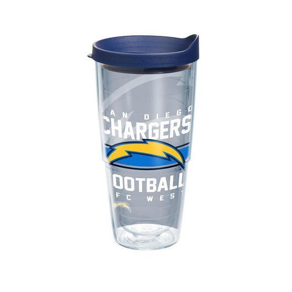 Los Angeles Chargers Gridiron 24 oz. Tervis Tumbler with Lid - (Set of 2)-Tumbler-Tervis-Top Notch Gift Shop