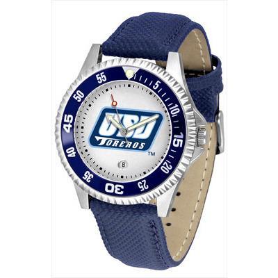 San Diego Toreros Competitor - Poly/Leather Band Watch-Watch-Suntime-Top Notch Gift Shop