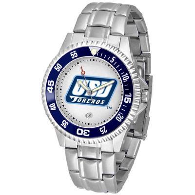 San Diego Toreros Competitor - Steel Band Watch-Watch-Suntime-Top Notch Gift Shop