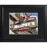 San Francisco 49ers Personalized Tavern Sign Print with Matted Frame-Print-JDS Marketing-Top Notch Gift Shop