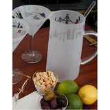 San Francisco Skyline Martini Glass (Set of 2)-Martini Glass-Asta Glass-Top Notch Gift Shop