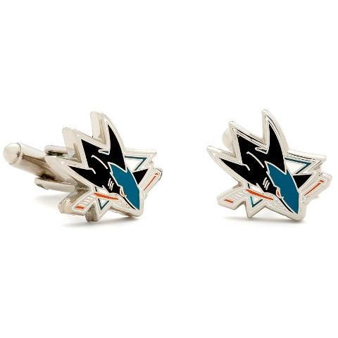 San Jose Sharks Cufflinks-Cufflinks-Cufflinks, Inc.-Top Notch Gift Shop