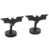 Satin Black Dark Knight Cufflinks-Cufflinks-Cufflinks, Inc.-Top Notch Gift Shop