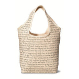 Script Reversible Personalized Cotton Tote-Bag-JDS Marketing-Top Notch Gift Shop