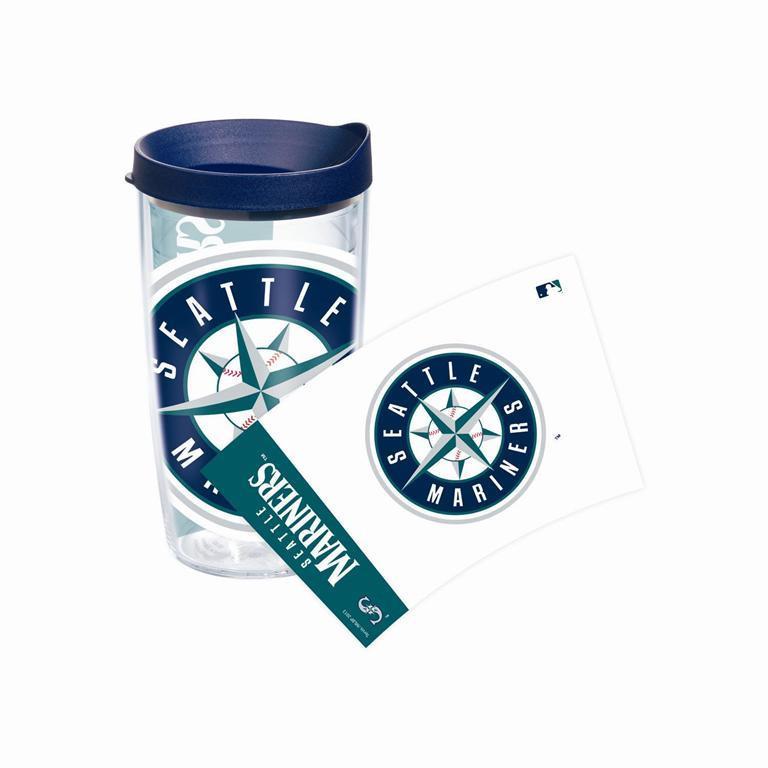 Seattle Mariners Colossal 16 oz. Tervis Tumbler with Lid - (Set of 2)-Tumbler-Tervis-Top Notch Gift Shop