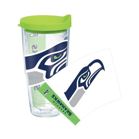 Seattle Seahawks Colossal 24 oz. Tervis Tumbler with Lid - (Set of 2)-Tumbler-Tervis-Top Notch Gift Shop