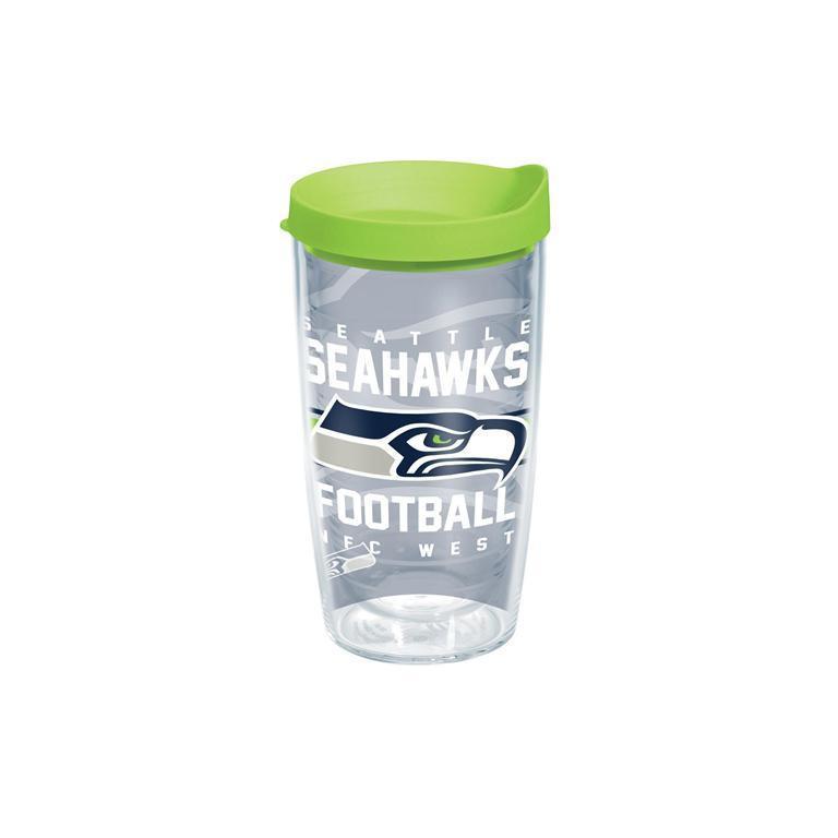 Seattle Seahawks Gridiron 16 oz. Tervis Tumbler with Lid - (Set of 2)-Tumbler-Tervis-Top Notch Gift Shop