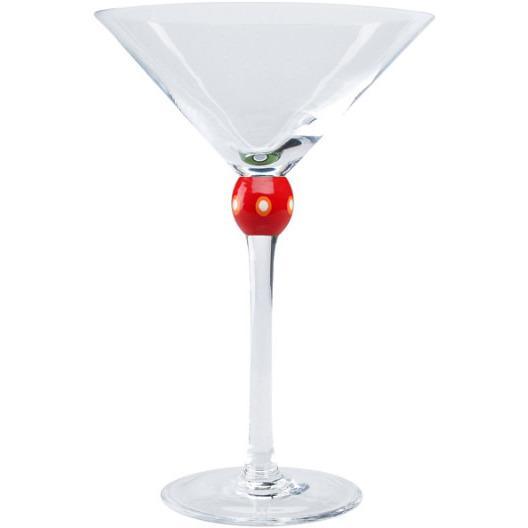 Seeing Red Martini Glass-Martini Glass-Huephoria-Top Notch Gift Shop