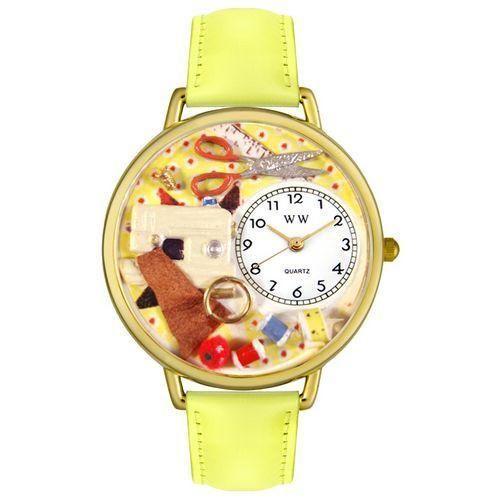 Sewing Watch in Gold (Large)-Watch-Whimsical Gifts-Top Notch Gift Shop