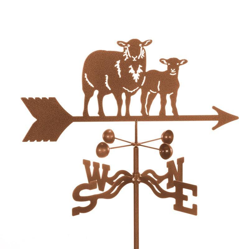 Sheep with Lamb Weathervane-Weathervane-EZ Vane-Top Notch Gift Shop