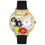 Shih Tzu Watch in Gold (Large)-Watch-Whimsical Gifts-Top Notch Gift Shop