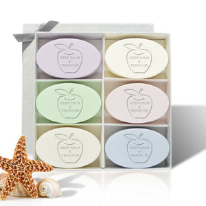 "Keep Calm and Teach On" Carved Soap Collection-Spa-Carved Solutions-Top Notch Gift Shop