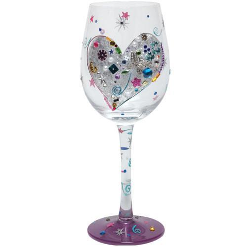 Silver Lining Wine Glass by Lolita®-Wine Glass-Designs by Lolita® (Enesco)-Top Notch Gift Shop