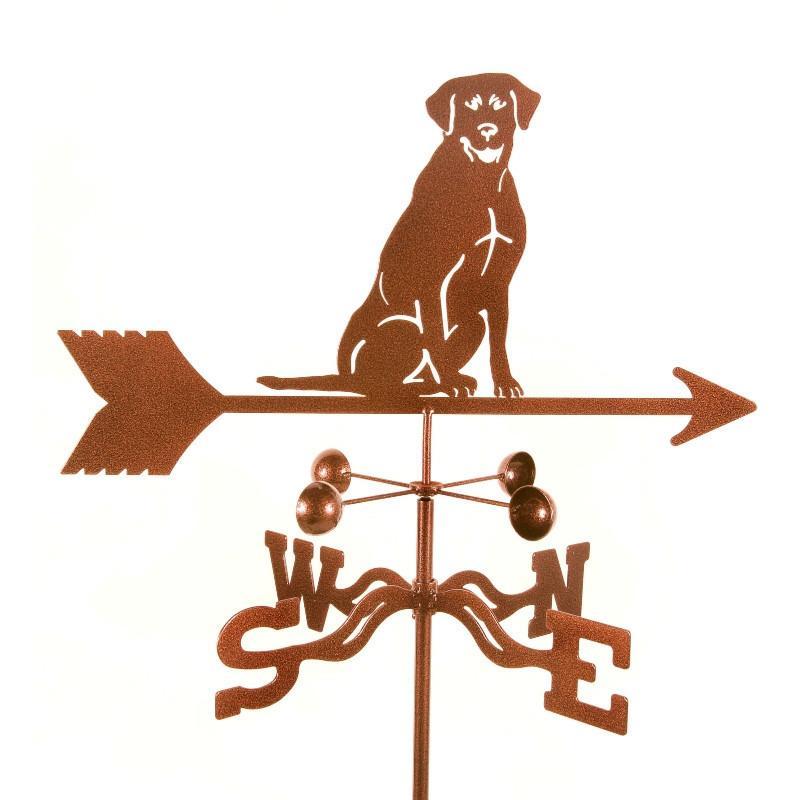 Sitting Labrador Weathervane-Weathervane-EZ Vane-Top Notch Gift Shop