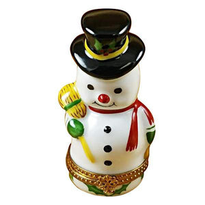 Snowman Limoges Box by Rochard™-Limoges Box-Rochard-Top Notch Gift Shop