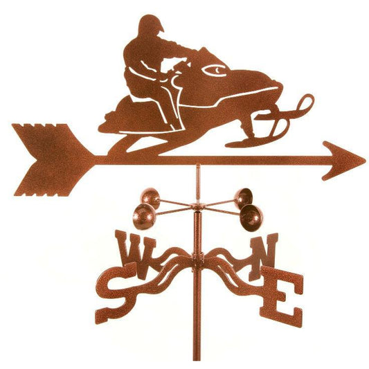 Snowmobile Weathervane-Weathervane-EZ Vane-Top Notch Gift Shop