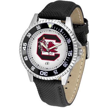 South Carolina Gamecocks Competitor - Poly/Leather Band Watch-Watch-Suntime-Top Notch Gift Shop