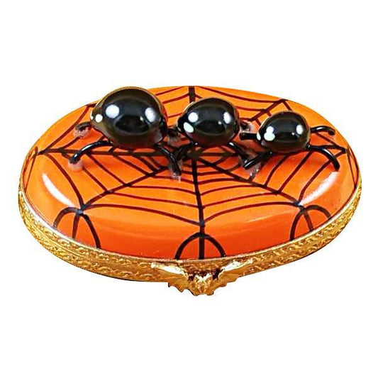 Spider On Oval - Happy Halloween Limoges Box by Rochard™-Limoges Box-Rochard-Top Notch Gift Shop