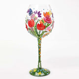 Spring Bling Super Bling Wine Glass by Lolita®-Wine Glass-Designs by Lolita® (Enesco)-Top Notch Gift Shop