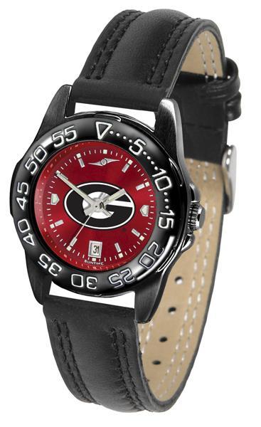 Georgia Bulldogs Ladies Fantom Bandit AnoChrome Watch-Watch-Suntime-Top Notch Gift Shop