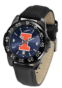 Illinois Fighting Illini Men's Fantom Bandit AnoChrome Watch-Watch-Suntime-Top Notch Gift Shop