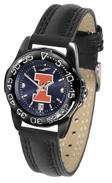 Illinois Fighting Illini Ladies Fantom Bandit AnoChrome Watch-Watch-Suntime-Top Notch Gift Shop