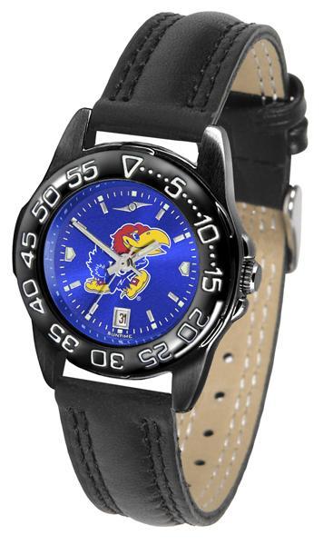 Kansas Jayhawks Ladies Fantom Bandit AnoChrome Watch-Watch-Suntime-Top Notch Gift Shop