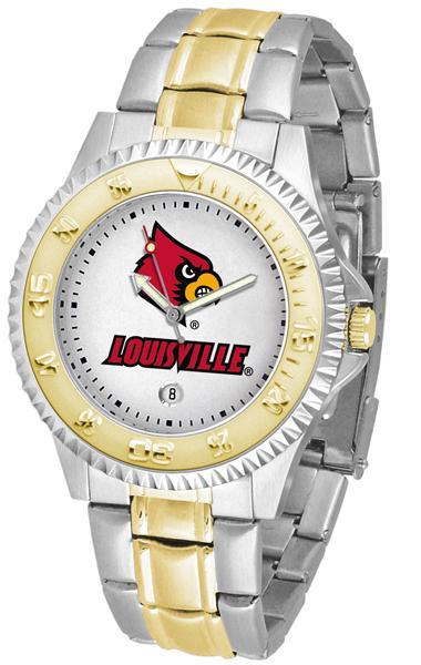 Louisville Cardinals Ladies Competitor Two-Tone Band Watch-Watch-Suntime-Top Notch Gift Shop