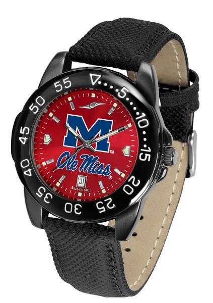 Mississippi Rebels Ole Miss Men's Fantom Bandit AnoChrome Watch-Watch-Suntime-Top Notch Gift Shop