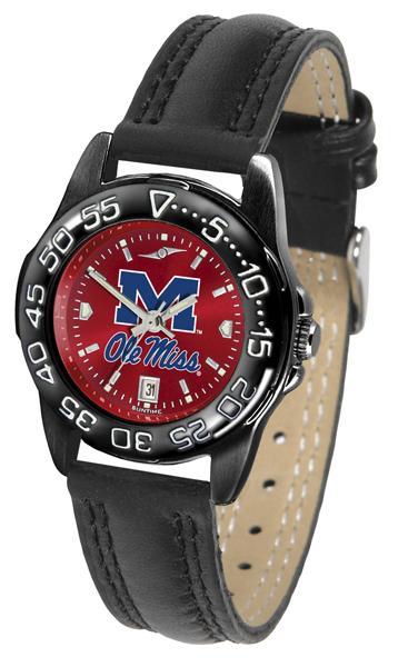 Mississippi Rebels Ole Miss Ladies Fantom Bandit AnoChrome Watch-Watch-Suntime-Top Notch Gift Shop